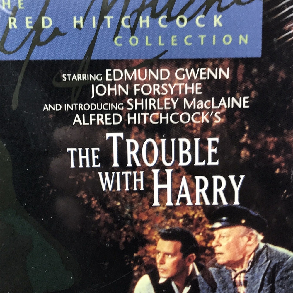 NEW Universal Studios VHS The Trouble With Harry 1999 Hitchcock Sealed OOP